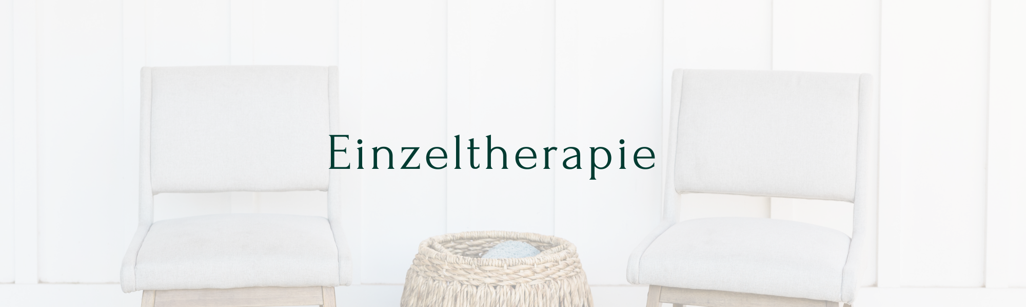 Symbolisches Bild für Einzeltherapie – Kognitive Verhaltenstherapie in Berlin