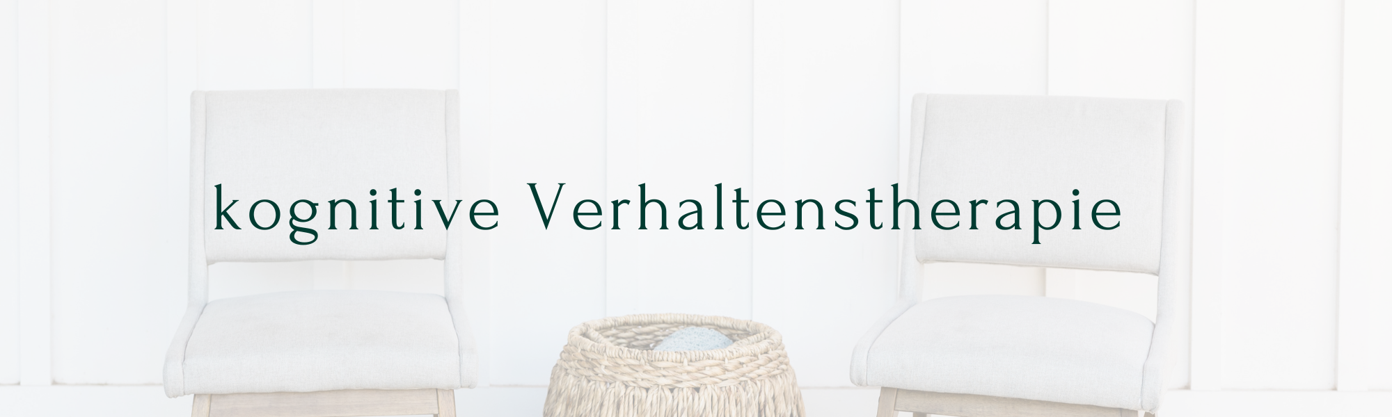 Kognitive Verhaltenstherapie in der Privatpraxis für kognitive Verhaltenstherapie Luise Bomke in Berlin Friedrichshain